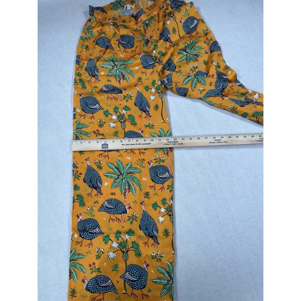 Printfresh Pajama Set Size XS Guinea Hen Pajama Top & Crop Pants NWT - Picture 15 of 16